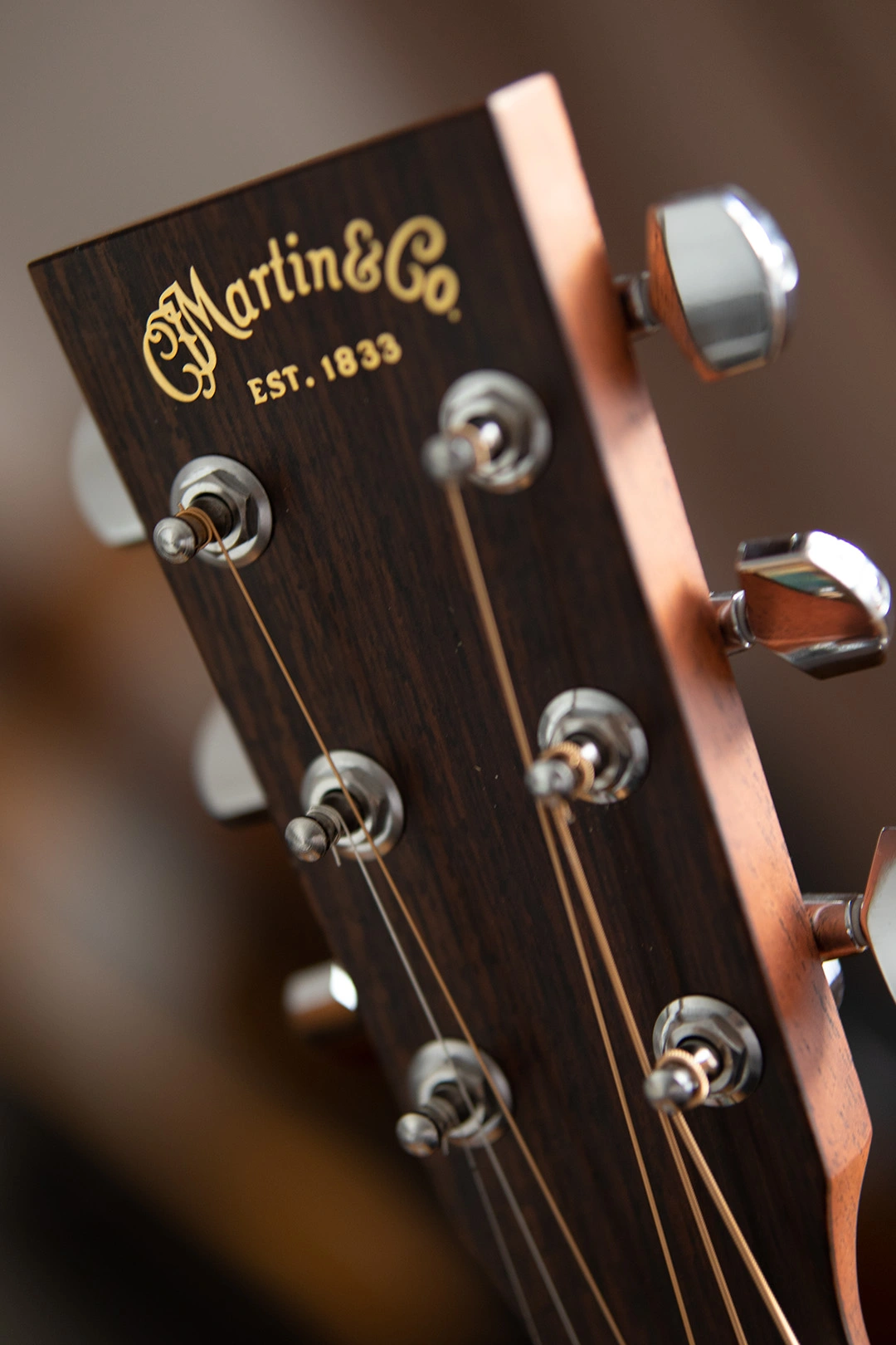 Headstock de guitarra Martin & Co